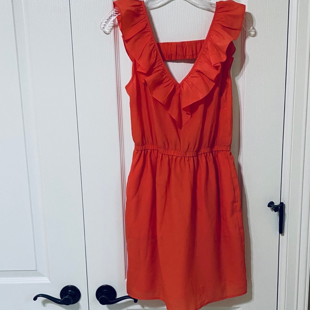 Mi ami size S orange dress